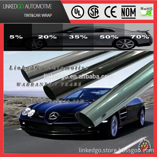Superior auto solar tint film factory directly supply solar tint film on auto with RoHS certificate